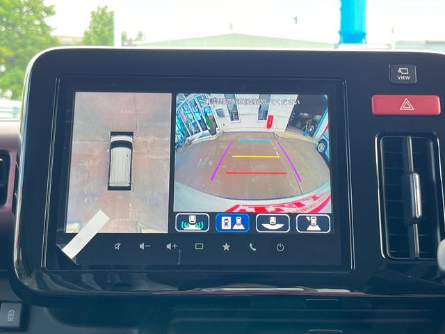 スペーシアカスタム ハイブリッドGS 純正9インチ全方位モニター付ナビ 届出済未使用車/衝突被害軽減ブレーキ/前後クリアランスソナー/左側電動スライド/フルセグTV/Bluetooth/スマホ連携/全方位カメラ/アダプティブクルーズ/全面UVカットガラス/サイドエアバッグ(44枚目)
