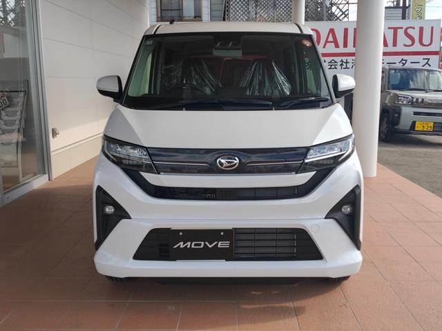 ムーヴ Ｇ　４ＷＤ　届出済未使用車　衝突被害軽減システム　左側電動スライドドア　オートエアコン　バックカメラ　クリアランスソナー　ＬＥＤヘッドライト・フォグランプ　アルミホイール　オートブレーキホールド機能（2枚目）