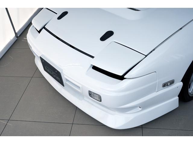 １８０ＳＸ タイプＳ　ＮＡ改ターボ　ワイドフェンダー　ＦＲＰボンネット　ＷＯＲＫ１７インチＡＷ　車高調（5枚目）