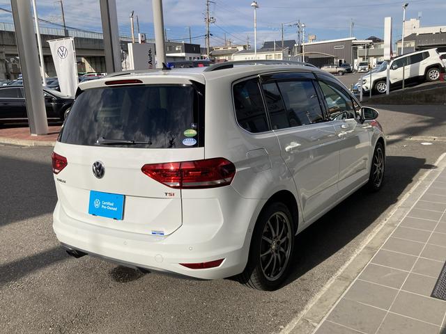 ゴルフトゥーラン TSI ハイライン テクノロジーパッケージ 純正ナビゲーション バックカメラ ETC ACC レーンキープ サイドアシスト リアトラフィックアラート シートヒーター パワーテールゲート 社外18インチアルミホイール(7枚目)