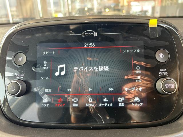 ５００Ｘ スポーツ　新車保証継承　ＥＴＣ　ＣａｒＰｌａｙ／Ａｎｄｒｏｉｄ　Ａｕｔｏ対応　バックカメラ　Ｂｌｕｅｔｏｏｔｈ接続（10枚目）