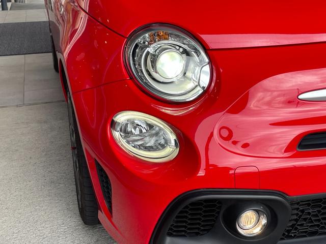 アバルト595 ベースグレード ETC ドライブレコーダー MT CarPlay/Android Auto ボンネットデカール(6枚目)