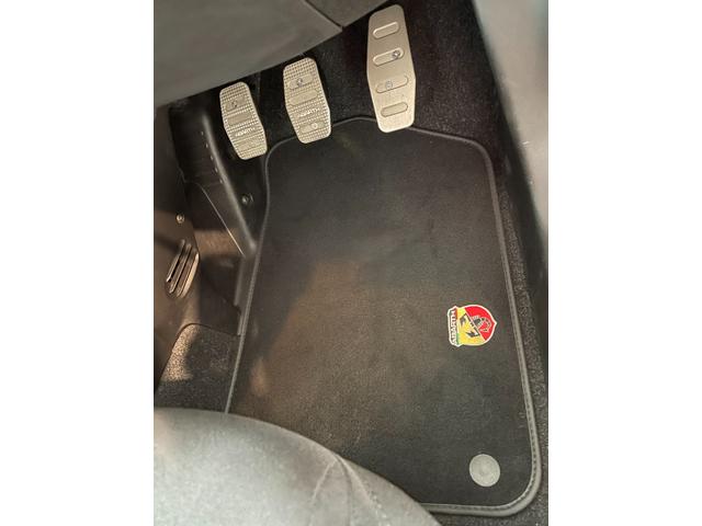 アバルト595 ベースグレード ETC ドライブレコーダー MT CarPlay/Android Auto ボンネットデカール(18枚目)