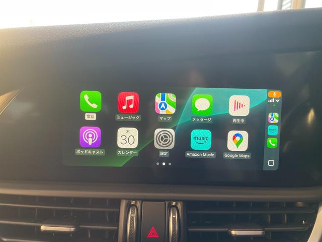 ジュリア ヴェローチェ 純正フロアマット ETC バックカメラ シートヒーター スポイラー(9枚目)