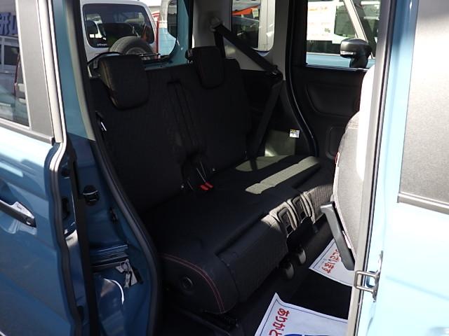 スペーシアギア ギア　ＨＹＢＲＩＤ　ＸＺターボ　４ＷＤ　オーディオレス　オートライト　スライドドア　プッシュスタート　シートヒーター　オートエアコン　スズキセーフティーサポート　４ＷＤ　衝突被害軽減システム　アイドリングストップ　横滑り防止機能　衝突安全ボディ（12枚目）