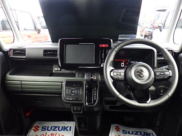 スペーシアギア ギア　ＨＹＢＲＩＤ　ＸＺターボ　４ＷＤ　オーディオレス　オートライト　スライドドア　プッシュスタート　シートヒーター　オートエアコン　スズキセーフティーサポート　４ＷＤ　衝突被害軽減システム　アイドリングストップ　横滑り防止機能　衝突安全ボディ（27枚目）