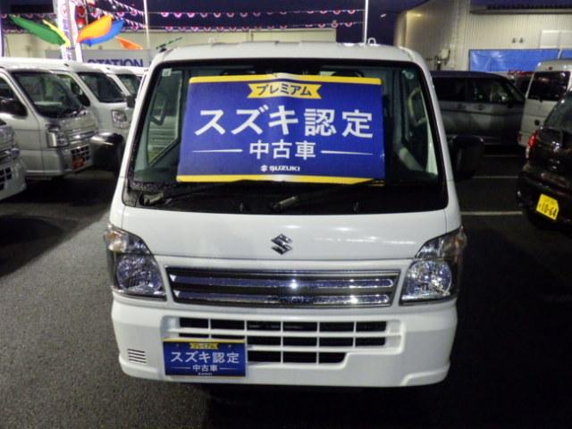 キャリイトラック ＫＣエアコン・パワステ　７型　パートタイム４ＷＤ　ＡＴシフト　スピーカー内蔵ラジオ　オートライト　４ＷＤ　衝突被害軽減システム　アイドリングストップ　アイドリングストップ　横滑り防止機能　盗難防止システム（2枚目）