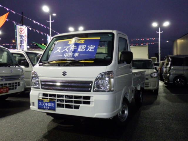 キャリイトラック ＫＣエアコン・パワステ　７型　パートタイム４ＷＤ　ＡＴシフト　スピーカー内蔵ラジオ　オートライト　４ＷＤ　衝突被害軽減システム　アイドリングストップ　アイドリングストップ　横滑り防止機能　盗難防止システム（22枚目）