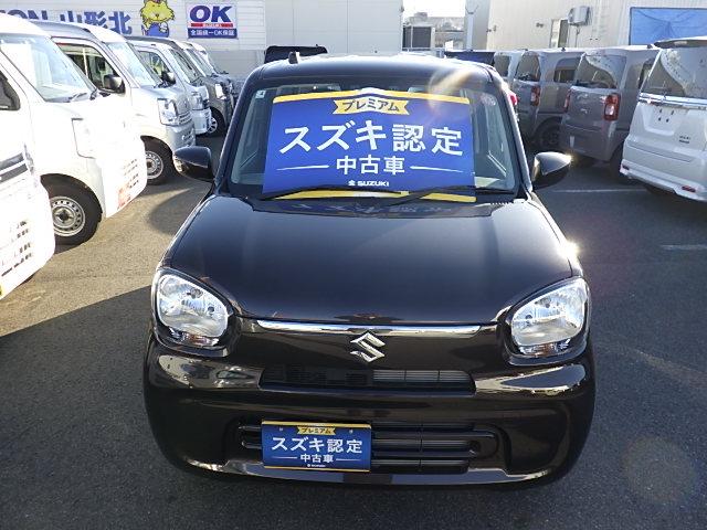 アルト ＨＹＢＲＩＤ　Ｓ　２型　４ＷＤモニターオーディオバックカメラ　バックカメラ　オートライト　Ｂｌｕｅｔｏｏｔｈ　プッシュスタート　シートヒーター　スズキセーフティーサポート　４ＷＤ　衝突被害軽減システム　アイドリングストップ　横滑り防止機能　衝突安全ボディ（3枚目）