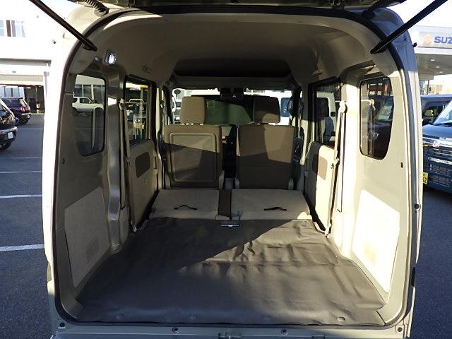エブリイ ＪＯＩＮターボ　６型　４ＷＤ　オーディオレス　オートライト　スライドドア　プッシュスタート　シートヒーター　スズキセーフティーサポート　４ＷＤ　衝突被害軽減システム　アイドリングストップ　横滑り防止機能　衝突安全ボディ　盗難防止システム（45枚目）