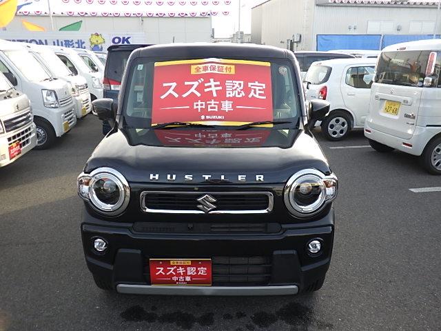 ハスラー ＨＹＢＲＩＤ　Ｘ　ＦＦ　全方位カメラ　ナビ　バックカメラ　Ｂｌｕｅｔｏｏｔｈ　オートライト　純正ナビ　プッシュスタート　シートヒーター　オートエアコン　スズキセーフティーサポート　衝突被害軽減システム　アイドリングストップ　横滑り防止機能（3枚目）