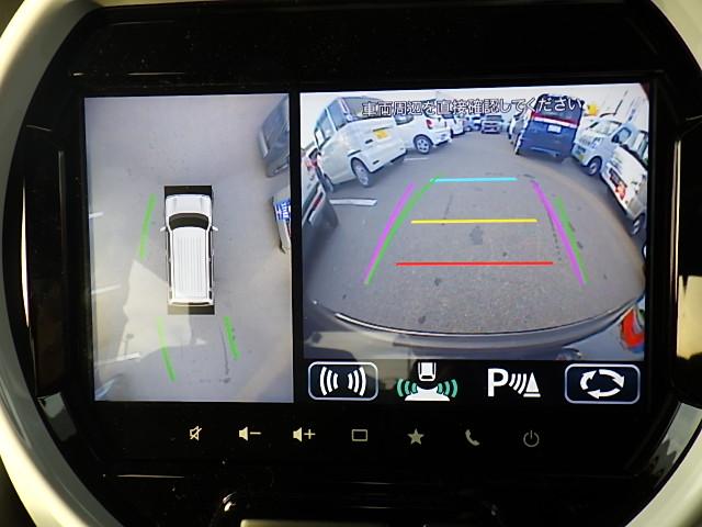 ハスラー ＨＹＢＲＩＤ　Ｘ　ＦＦ　全方位カメラ　ナビ　バックカメラ　Ｂｌｕｅｔｏｏｔｈ　オートライト　純正ナビ　プッシュスタート　シートヒーター　オートエアコン　スズキセーフティーサポート　衝突被害軽減システム　アイドリングストップ　横滑り防止機能（15枚目）