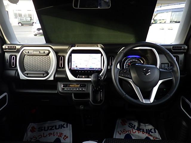 ハスラー ＨＹＢＲＩＤ　Ｘ　ＦＦ　全方位カメラ　ナビ　バックカメラ　Ｂｌｕｅｔｏｏｔｈ　オートライト　純正ナビ　プッシュスタート　シートヒーター　オートエアコン　スズキセーフティーサポート　衝突被害軽減システム　アイドリングストップ　横滑り防止機能（27枚目）
