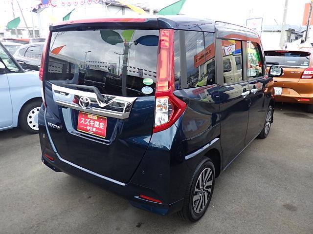 ルーミー カスタムＧ　ＦＦ　ナビ　バックカメラ　ＥＴＣ　バックカメラ　オートライト　プッシュスタート　シートヒーター　オートエアコン　衝突被害軽減システム　アイドリングストップ　横滑り防止機能　衝突安全ボディ　盗難防止システム（8枚目）