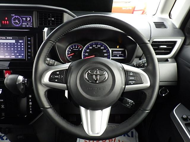 ルーミー カスタムＧ　ＦＦ　ナビ　バックカメラ　ＥＴＣ　バックカメラ　オートライト　プッシュスタート　シートヒーター　オートエアコン　衝突被害軽減システム　アイドリングストップ　横滑り防止機能　衝突安全ボディ　盗難防止システム（28枚目）