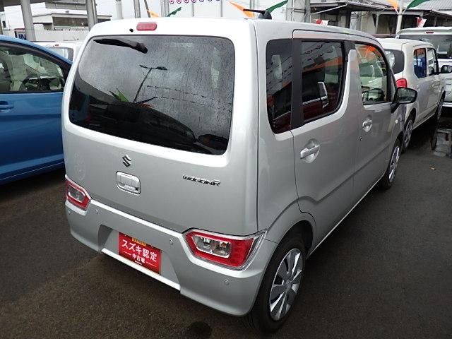 ワゴンR FX 4型 FF CDオーディオ オートライト プッシュスタート シートヒーター オートエアコン スズキセーフティーサポート 衝突被害軽減システム アイドリングストップ 横滑り防止機能(7枚目)