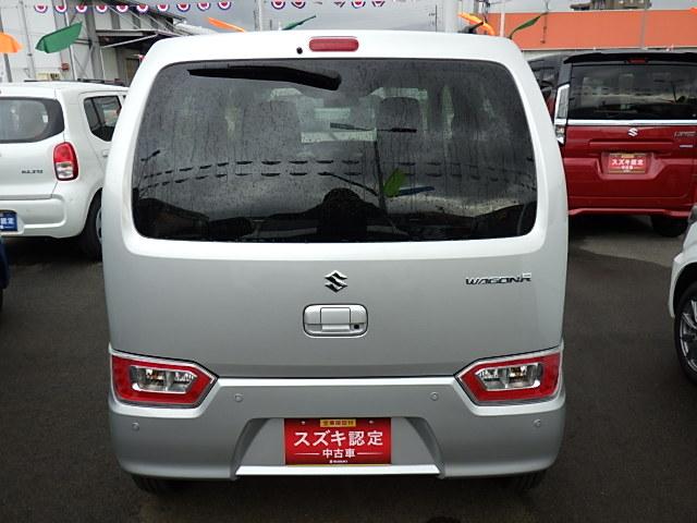 ワゴンR FX 4型 FF CDオーディオ オートライト プッシュスタート シートヒーター オートエアコン スズキセーフティーサポート 衝突被害軽減システム アイドリングストップ 横滑り防止機能(8枚目)