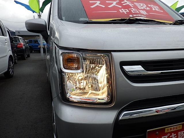 ワゴンR FX 4型 FF CDオーディオ オートライト プッシュスタート シートヒーター オートエアコン スズキセーフティーサポート 衝突被害軽減システム アイドリングストップ 横滑り防止機能(21枚目)