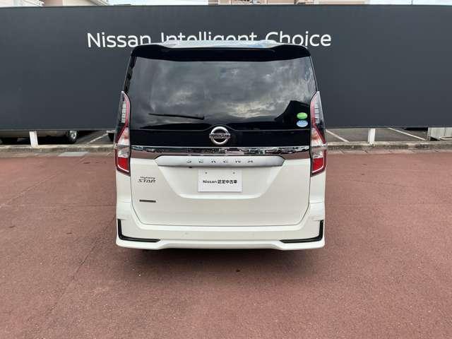 セレナ ハイウェイスターＶ　１オナ　アルミ　衝突被害軽減　ＬＤＰ　エアバッグ　両側オートスライドドア　ＬＥＤライト　インテリジェントキー　点検記録簿　メモリーナビ　アダプティブクルーズコントロール　アイドリングストップ　ナビＴＶ（10枚目）