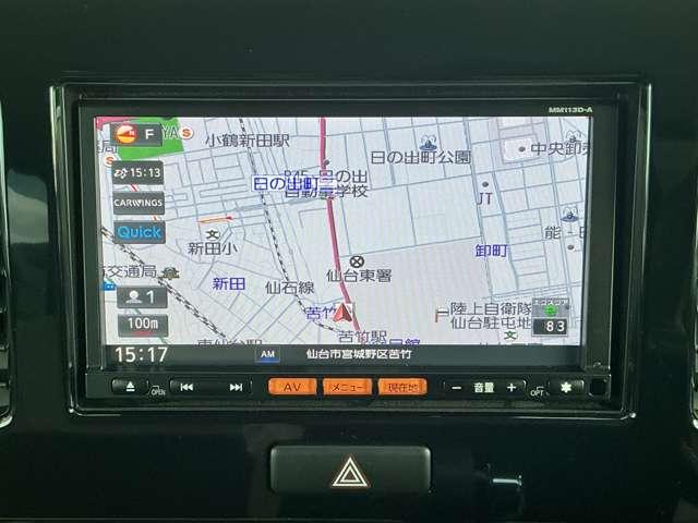 モコ ドルチェX イモビライザー スマートキー オートエアコン ナビTV Iストップ パワーウィンドウ アルミホイール 記録簿 デュアルエアバック ワンセグテレビ ABS 運転席エアバック パワステ メモリーナビ(2枚目)