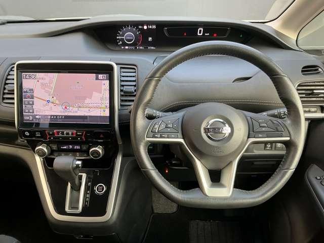 セレナ ハイウェイスター　ＶセレクションＩＩ　アラウンドビューカメラ　ブレーキサポート　盗難防止装置　インテリキー　両側電動スライドＤ　フルタイム４ＷＤ　オートクルーズコントロール　キーレスキー　サイドカメラ　ＬＤＰ　ＬＥＤライト　Ｂカメラ（4枚目）