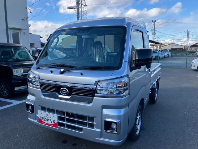 ハイゼットトラック ジャンボエクストラ　４ＷＤ　ＣＶＴ　６６０ｃｃ　衝突被害軽減ブレーキ　横滑り防止装置　ＡＢＳ　アイドリングストップ　プッシュボタンスタート　マニュアルエアコン　パワーステアリング　パワーウィンドウ　電動格納ドアミラー（19枚目）