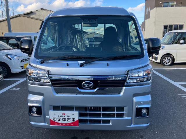 ハイゼットトラック ジャンボエクストラ　４ＷＤ　ＣＶＴ　６６０ｃｃ　衝突被害軽減ブレーキ　横滑り防止装置　ＡＢＳ　アイドリングストップ　プッシュボタンスタート　マニュアルエアコン　パワーステアリング　パワーウィンドウ　電動格納ドアミラー（23枚目）