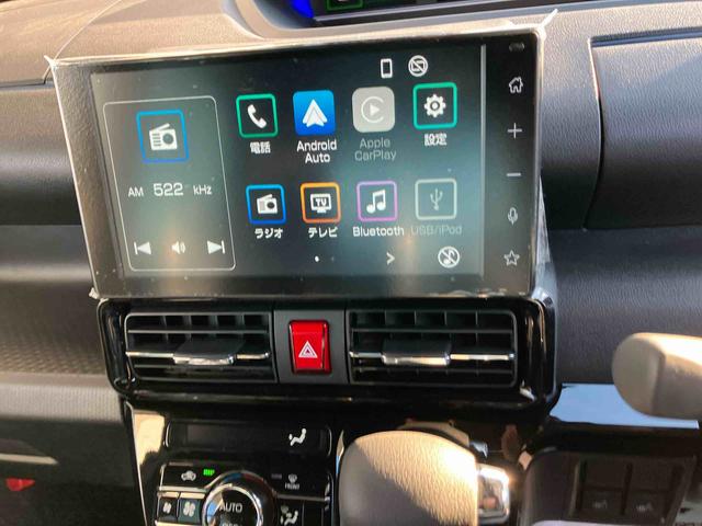 タント カスタムX 4WD 届出済未使用車 4WD CVT 660cc 両側電動スライドドア 衝突被害軽減ブレーキ 横滑り防止装置 ABS アイドリングストップ プッシュボタンスタート ディスプレイオーディオ 届出済未使用車(11枚目)