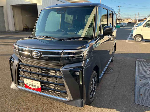 タント カスタムX 4WD 届出済未使用車 4WD CVT 660cc 両側電動スライドドア 衝突被害軽減ブレーキ 横滑り防止装置 ABS アイドリングストップ プッシュボタンスタート ディスプレイオーディオ 届出済未使用車(25枚目)