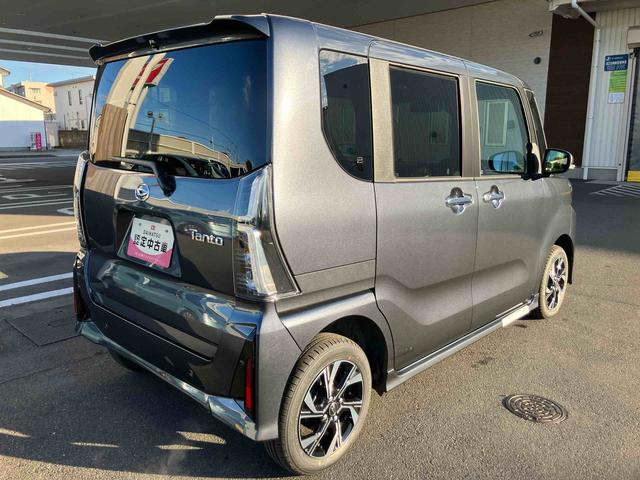 タント カスタムX 4WD 届出済未使用車 4WD CVT 660cc 両側電動スライドドア 衝突被害軽減ブレーキ 横滑り防止装置 ABS アイドリングストップ プッシュボタンスタート ディスプレイオーディオ 届出済未使用車(26枚目)