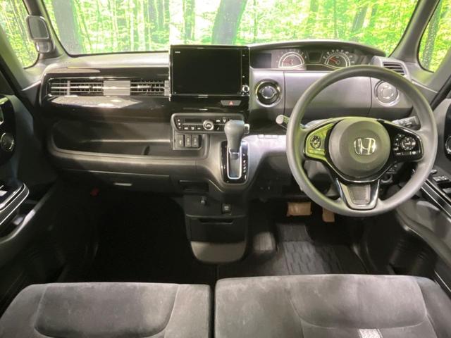 Ｎ－ＢＯＸカスタム Ｌ　禁煙車　ホンダセンシング　電動スライドドア　純正８型ナビ　バックカメラ　前席シートヒーター　ＬＥＤヘッド　ＬＥＤフォグ　オートライト　ＥＴＣ　ステアリングスイッチ　純正１４インチアルミ　盗難防止装置（2枚目）