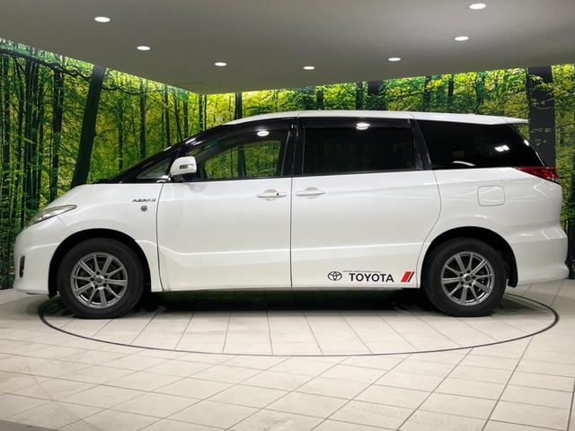 エスティマ アエラス　４ＷＤ　後席モニター　電動スライドドア　純正ナビ　バックカメラ　８人乗り　クルコン　ＨＩＤヘッド　オートライト　革巻きステア　プライバシーガラス　横滑防止装置　盗難防止装置　トラクションコントロール（40枚目）
