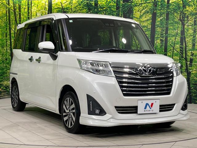 ルーミー カスタムＧ　禁煙車　衝突軽減装置　純正ナビ　バックカメラ　両側電動スライドドア　オートエアコン　スマートキー　ＬＥＤヘッドライト　クルコン　オートライト　Ｂｌｕｅｔｏｏｔｈ　フルセグ　ステアリングスイッチ　ＥＴＣ（17枚目）