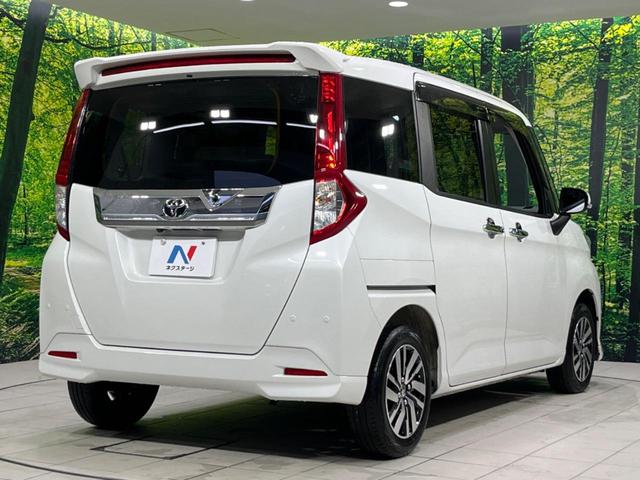 ルーミー カスタムＧ　禁煙車　衝突軽減装置　純正ナビ　バックカメラ　両側電動スライドドア　オートエアコン　スマートキー　ＬＥＤヘッドライト　クルコン　オートライト　Ｂｌｕｅｔｏｏｔｈ　フルセグ　ステアリングスイッチ　ＥＴＣ（18枚目）