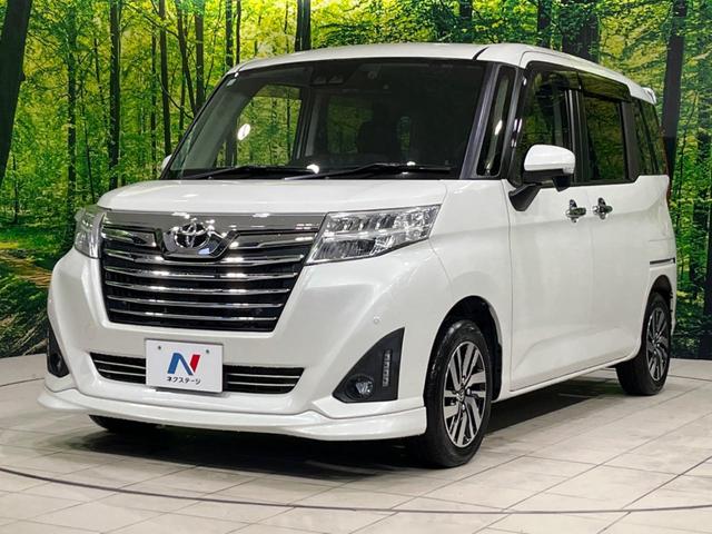 ルーミー カスタムＧ　禁煙車　衝突軽減装置　純正ナビ　バックカメラ　両側電動スライドドア　オートエアコン　スマートキー　ＬＥＤヘッドライト　クルコン　オートライト　Ｂｌｕｅｔｏｏｔｈ　フルセグ　ステアリングスイッチ　ＥＴＣ（47枚目）