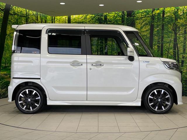 スペーシアカスタム ハイブリッドXSターボ 禁煙車 衝突軽減招致 純正SDナビ 両側電動スライドドア スマートキー クルコン シートヒーター LEDヘッドライト Bluetooth オートライト オートエアコン 革巻きステアリング フルセグ(51枚目)
