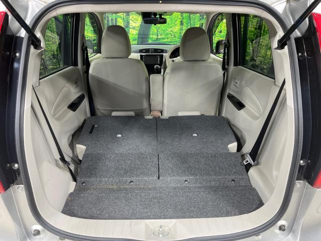 後席を格納すると、これだけの広さが！シーンに合わせたシートアレンジで、大きな荷物も積むことが出来ます♪
