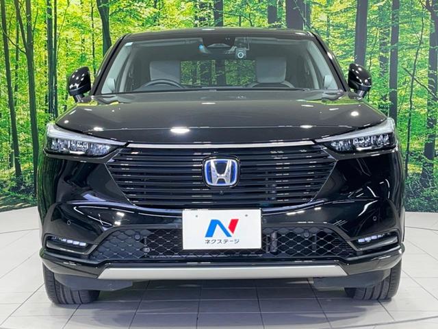 ヴェゼル ｅ：ＨＥＶ　Ｚ　４ＷＤ　純正９インチナビ　全周囲カメラ　衝突被害軽減システム　レーダークルーズ　禁煙車　パワーリアゲート　ハーフレザーシート　コーナーセンサー　スマートキー　ＬＥＤヘッド　ビルトインＥＴＣ（14枚目）