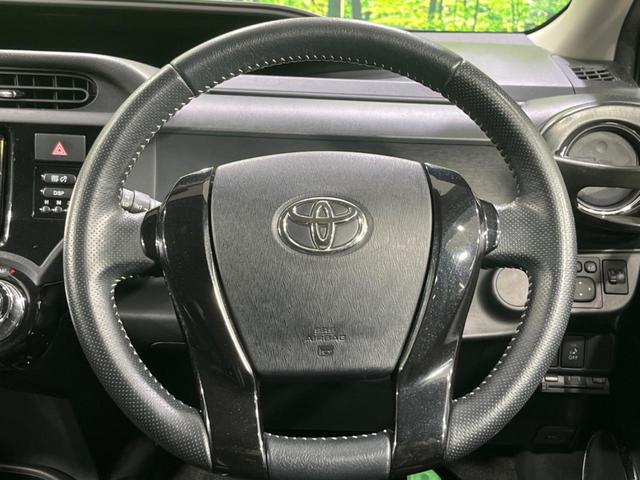 アクア Ｇ　Ｇ’ｓ　純正７インチナビ　バックカメラ　禁煙車　ハーフレザーシート　ＬＥＤヘッド　ＥＴＣ　純正１７インチアルミホイール　オートエアコン　Ｂｌｕｅｔｏｏｔｈ再生　フルセグ　ＬＥＤフォグ（11枚目）