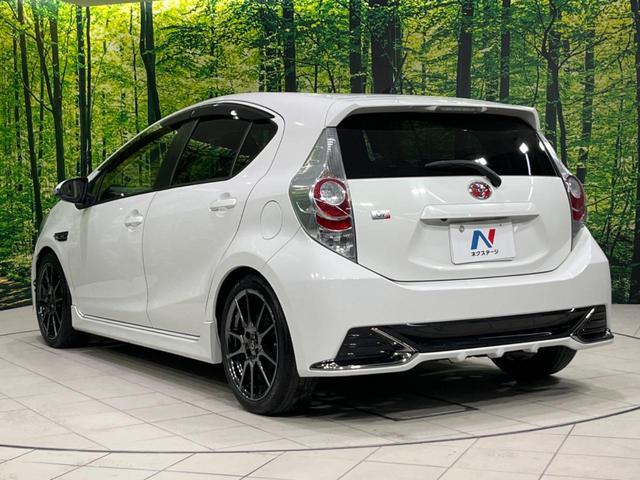 アクア Ｇ　Ｇ’ｓ　純正７インチナビ　バックカメラ　禁煙車　ハーフレザーシート　ＬＥＤヘッド　ＥＴＣ　純正１７インチアルミホイール　オートエアコン　Ｂｌｕｅｔｏｏｔｈ再生　フルセグ　ＬＥＤフォグ（56枚目）