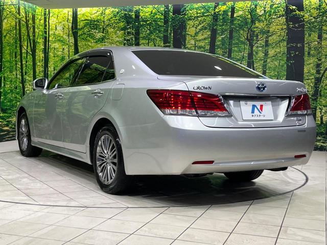 クラウンハイブリッド ロイヤルサルーン　Ｆｏｕｒ　４ＷＤ　衝突被害軽減システム　純正８インチナビ　禁煙車　オプション１７インチアルミホイール　レーダークルーズ　シートヒーター　パワーシート　ＬＥＤヘッド　Ｂｌｕｅｔｏｏｔｈ再生（58枚目）