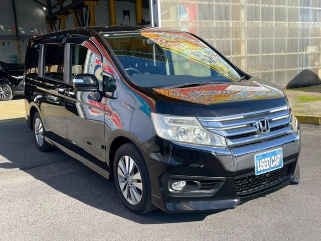 ステップワゴンスパーダ Ｓ　４ＷＤ　禁煙車　クラリオンＳＤナビ　ＣＤ　ＤＶＤ　フルセグテレビ　バックカメラ　アルパインフリップダウン　両側パワースライドドア　ワンオーナー　クルーズコントロール　前後ドライブレコーダー（34枚目）