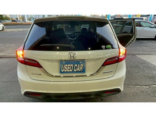 ジェイド X・ホンダセンシング 禁煙車 純正8インチSDナビ CD DVD フルセグテレビ ブルートゥース バックカメラ ホンダセンシング ドラレコ LEDオートライト フリップダウンモニター スマートキー(70枚目)