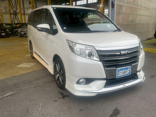 ノア Ｇ　カロッツェリア９インチＳＤナビ　ブルートゥース　フルセグテレビ　ＤＶＤ　ＳＤ録音　ビルトインＥＴＣ　デュアルオートエアコン　左パワースライドドア　ＶＳＣ　アイドリングストップ　ドラレコ（4枚目）