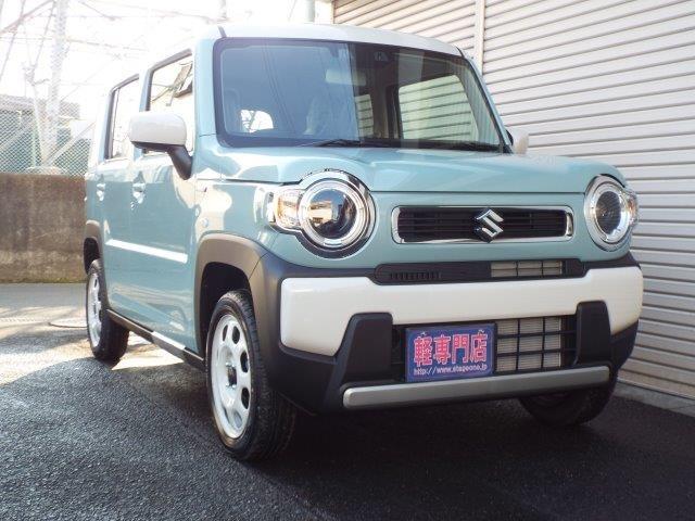 ハスラー ハイブリッドＧ　４ＷＤ　アイドリングストップ　横滑り防止付　シートヒーター　オートライト　ハイビーム　ＬＥＤヘッドライト　クルーズコントロール　電動格納ドアミラー　ヒルディセントコントロール　グリップコントロール　スノーモード　パーキングセンサー（2枚目）