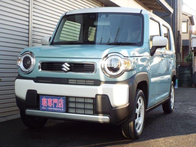 ハスラー ハイブリッドＧ　４ＷＤ　アイドリングストップ　横滑り防止付　シートヒーター　オートライト　ハイビーム　ＬＥＤヘッドライト　クルーズコントロール　電動格納ドアミラー　ヒルディセントコントロール　グリップコントロール　スノーモード　パーキングセンサー（4枚目）