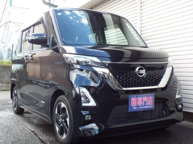 ルークス ハイウェイスター　Ｘ　プロパイロットエディション　エマージェンシーブレーキ　アラウンドビューモニター　両側ハンズフリースライドドア　アイドリングストップ　横滑り防止付き　オートライト　オートハイビーム　ＬＥＤヘッドライト・フォグ　電格ドアミラー（2枚目）