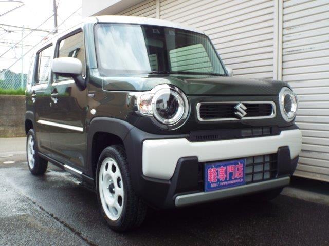 ハスラー ハイブリッドＧ　４ＷＤ　アイドリングストップ　横滑り防止付　シートヒーター　オートライト　ハイビーム　ＬＥＤヘッドライト　クルーズコントロール　電動格納ドアミラー　ヒルディセントコントロール　グリップコントロール　スノーモード　パーキングセンサー（2枚目）