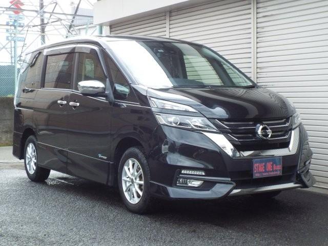 セレナ ＨＷＳプロパイロットエディション　４ＷＤ　純正９型ナビＴＶ　フリップダウンモニター　バックカメラ　エマージェンシーブレーキ　プロパイロット　アイドリングストップ　オートライト　クルーズコントロール　ＬＥＤヘッドライト・フォグ　両側ハンズフリーオートスライドドア（2枚目）