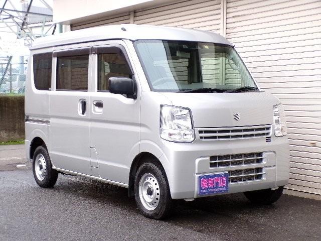 エブリイ ＰＡリミテッド　４ＷＤ　アイドリングストップ　デュアルカメラブレーキサポート　オートライト　オートハイビーム　横滑り防止付き　ラジオ　パーキングセンサー　プライバシーガラス　キーレスエントリー　純正ラジオ（2枚目）
